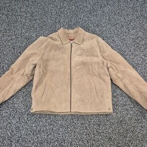 Vintage Men's Suede Leather Jacket Size XL - Wilson's Leather/M Julian